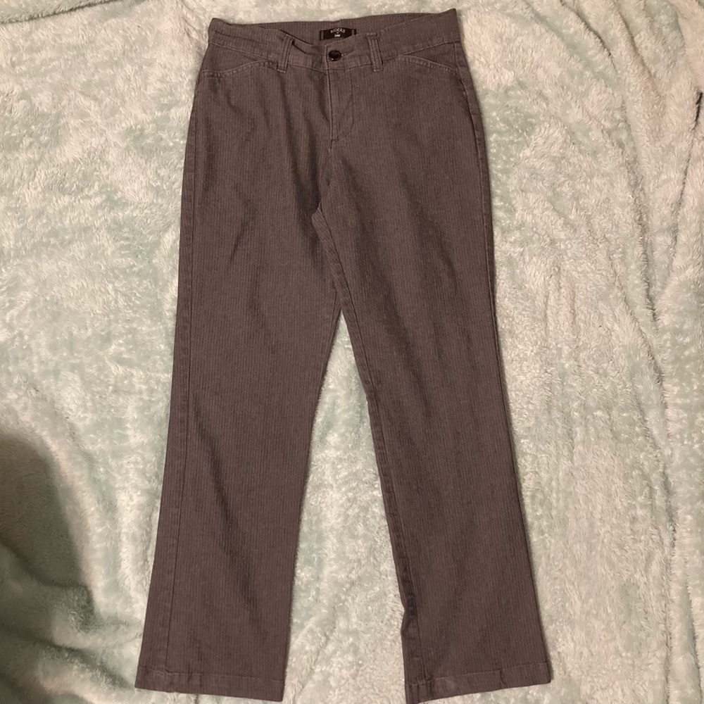 Lee Rider Dark Gray Wide Leg Pants